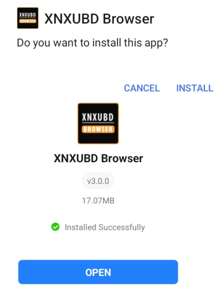 Install XNXubd VPN Browser On Android